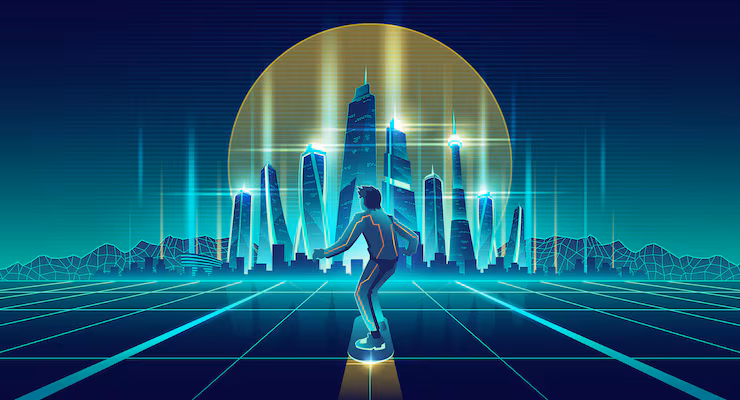 man-skateboarding-future-metropolis-vector_1441-3381